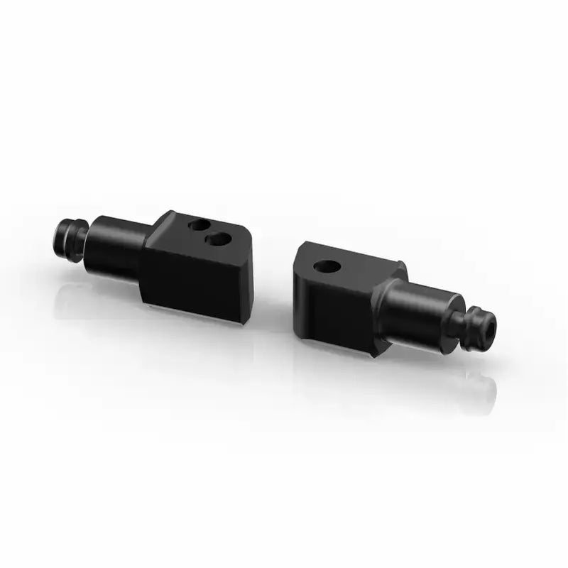 Footpeg Mount Kit Passenger Black Pr - Powersports