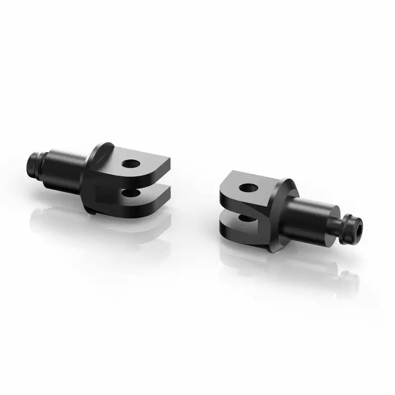 Footpeg Mount Kit Rider Black Pr - Powersports