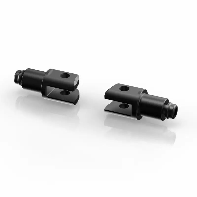 Footpeg Mount Kit Rider Black Pr - Powersports
