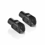 Footpeg Mount Kit Rider Black Pr - Powersports