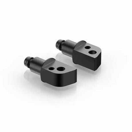 Footpeg Mount Kit Rider Black Pr - Powersports