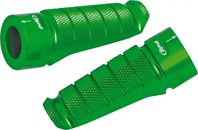 PUIG Footpegs Racing Green for Powersports