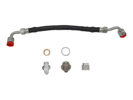 Forced Performance Subaru EJ Type Oil Supply Line - Fabrication