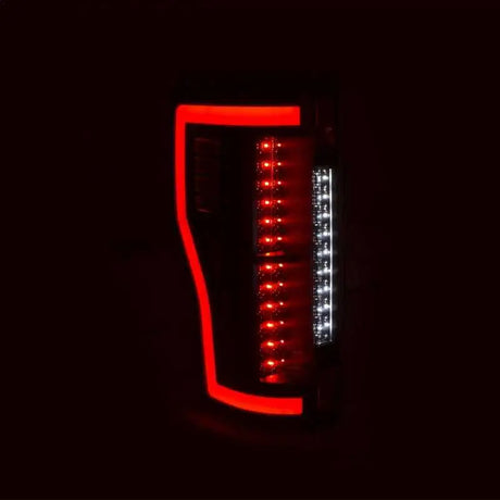 FORD F250/ F350/ F450 17 UP L.E.D T.L BLACK HOUSE SMOKE LEN 