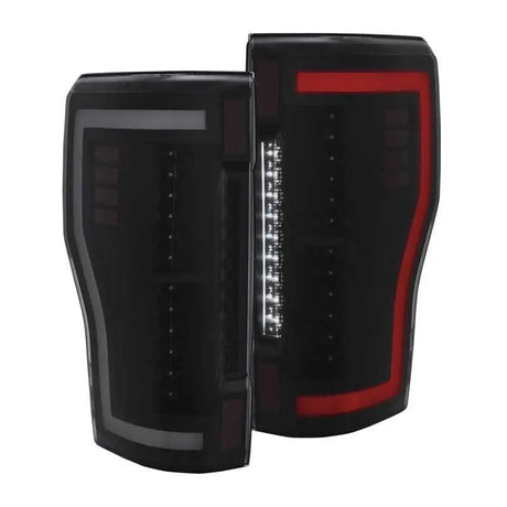 FORD F250/ F350/ F450 17 UP L.E.D T.L BLACK HOUSE SMOKE LEN 