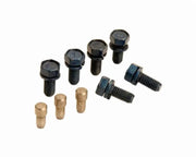 Assorted metal fasteners for Ford Racing 10.5inch Pressure Plate Bolt and Dowel Kit