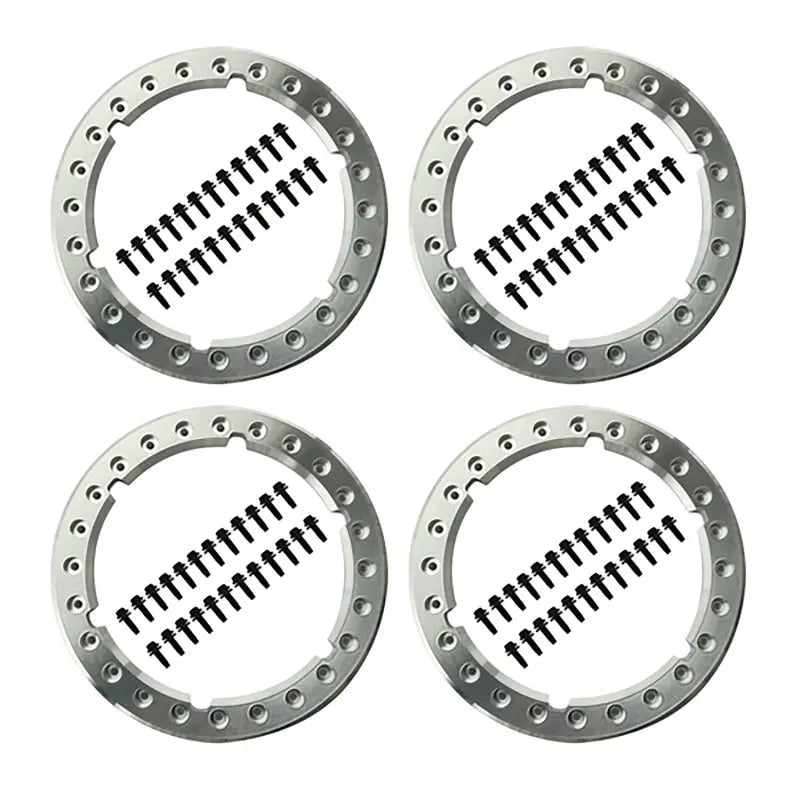 Ford Racing M-1021K-BL1 Ford Racing 17-18 / 21 F-150 Raptor (w/35in Tire) Functional Bead Lock Ring Kit - Style 1