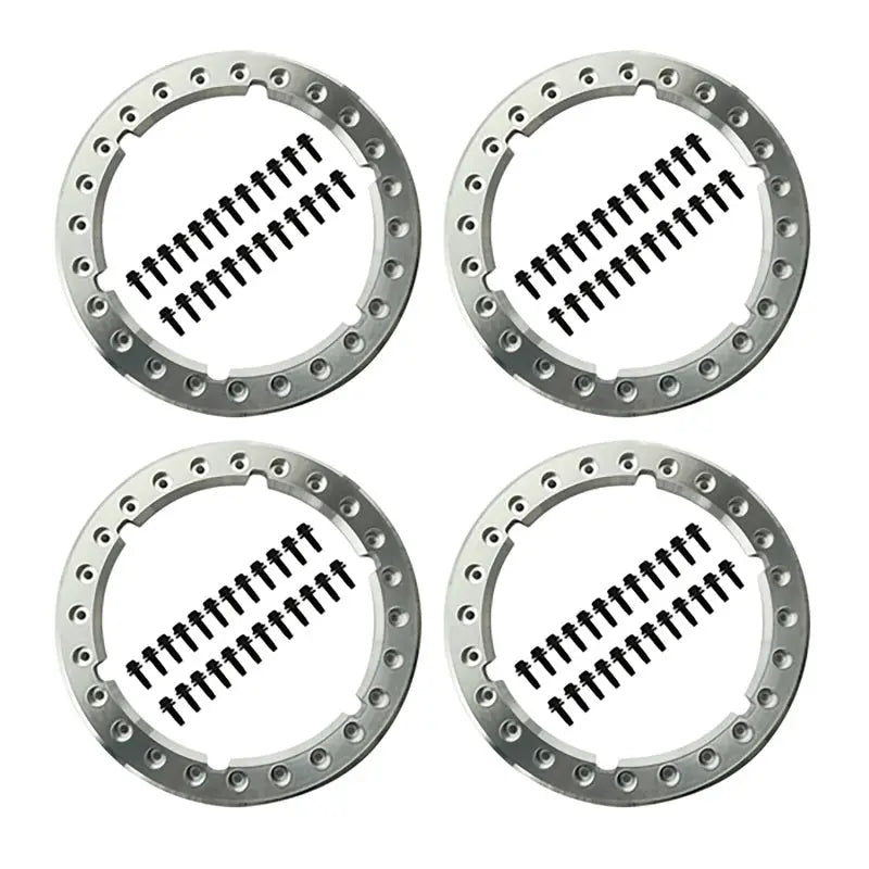 Ford Racing M-1021K-BL1 Ford Racing 17-18 / 21 F-150 Raptor (w/35in Tire) Functional Bead Lock Ring Kit - Style 1