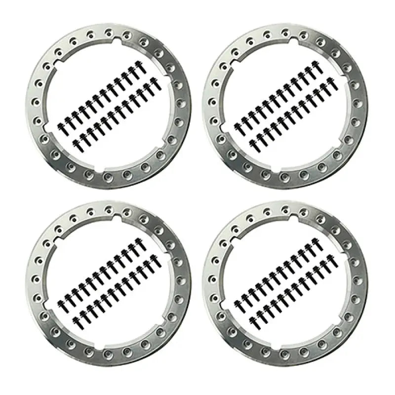 Ford Racing 17-18 / 21 F-150 Raptor (w/35in Tire) Functional Bead Lock Ring Kit - Style 1 - Truck & Automotive