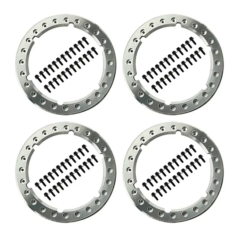 Ford Racing 17-18 / 21 F-150 Raptor (w/35in Tire) Functional Bead Lock Ring Kit - Style 1 - Truck & Automotive
