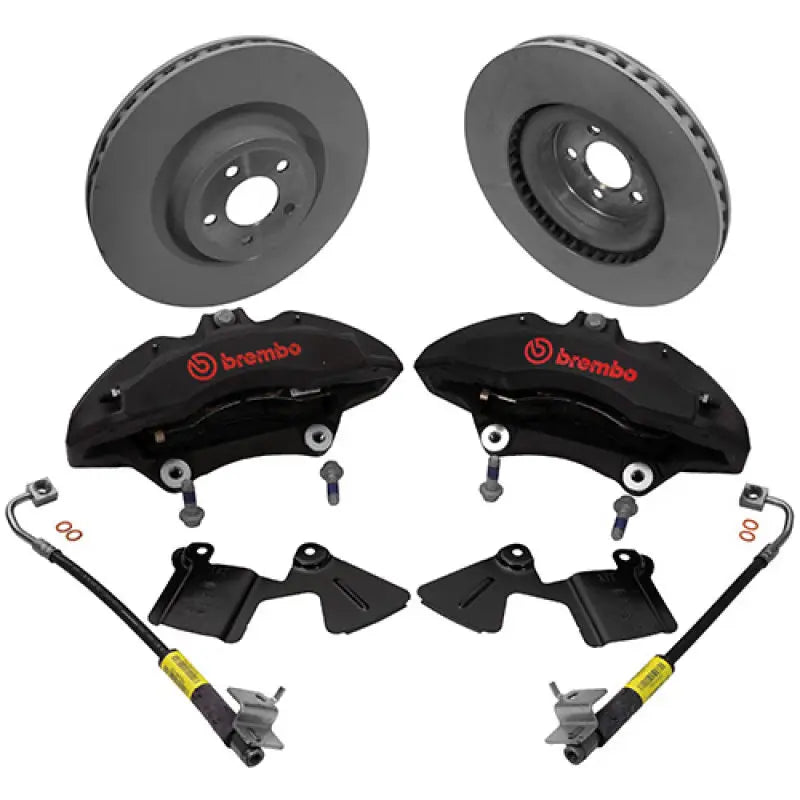 Ford Racing M-2300-V Ford Racing 2015-2016 Mustang Performance Pack 6 Piston Front Brake Upgrade Kit