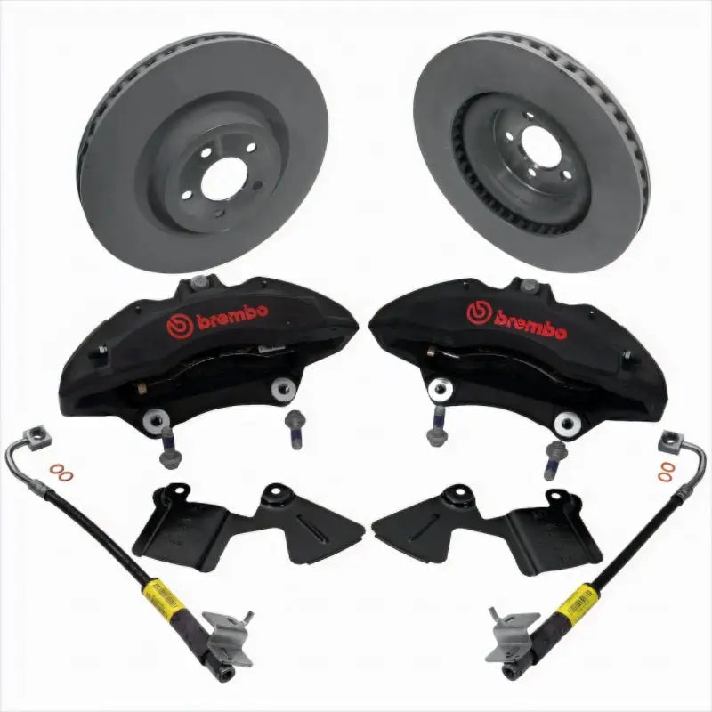 Ford Racing M-2300-V Ford Racing 2015-2016 Mustang Performance Pack 6 Piston Front Brake Upgrade Kit