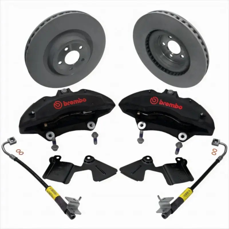 Ford Racing M-2300-V Ford Racing 2015-2016 Mustang Performance Pack 6 Piston Front Brake Upgrade Kit