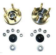 Ford Racing wheel hubs with ARP studs for 2015-2017 Mustang front hub kit