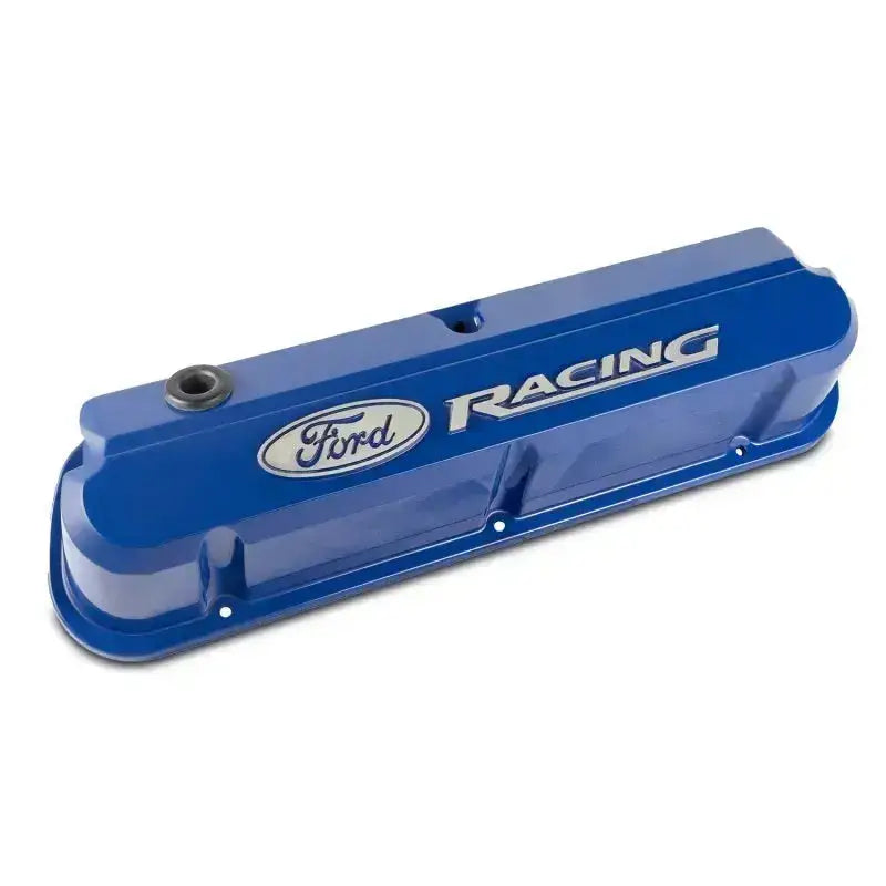 Ford Racing 289-351 Slant Edge Blue Valve Cover - Engine Components