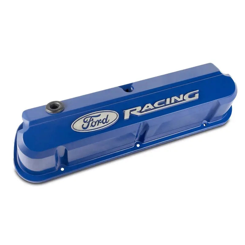 Ford Racing 302-136 Ford Racing 289-351 Slant Edge Blue Valve Cover