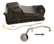 Oil pan and components of Ford Racing 351W/5.8L Engine Swap Oil Kit