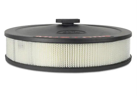 Ford Racing Air Cleaner Kit - Black Crinkle Finish w/ Red Mustang Emblem - Filters
