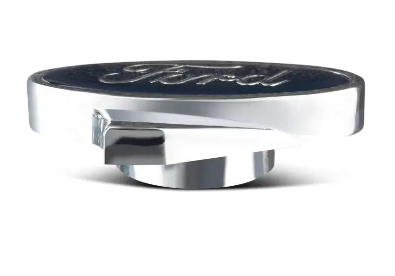 Ford Racing Air Cleaner Nut with sleek chrome finish and embossed Ford logo for RVs, automotive, powersports, off-road, marine, exterior, and truck accessories; enhances engine aesthetics and durability, Performance, Engine Components, AVADA - Best Sellers, Must Haves, Engine Components, Hardware Kits - Other