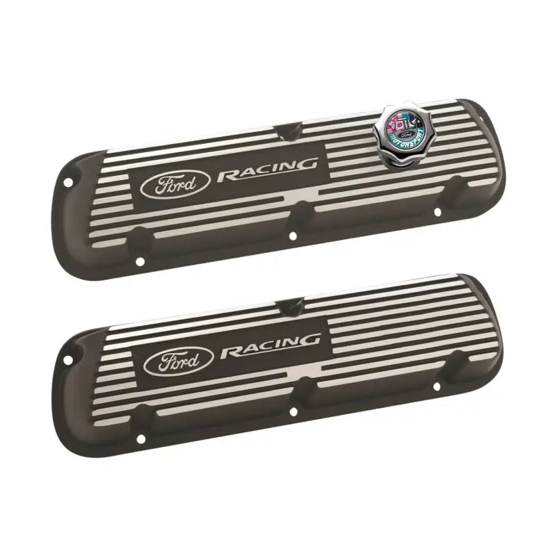 Ford Racing M-6000-J302R Ford Racing Black Satin Valve Covers Racing EFI