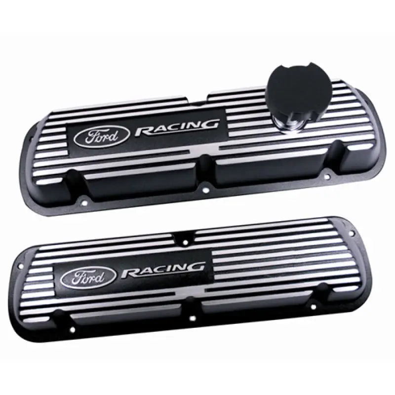 Ford Racing M-6000-J302R Ford Racing Black Satin Valve Covers Racing EFI