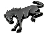 Ford Racing Bronco Rear Emblem - Matte Black - Exterior Styling