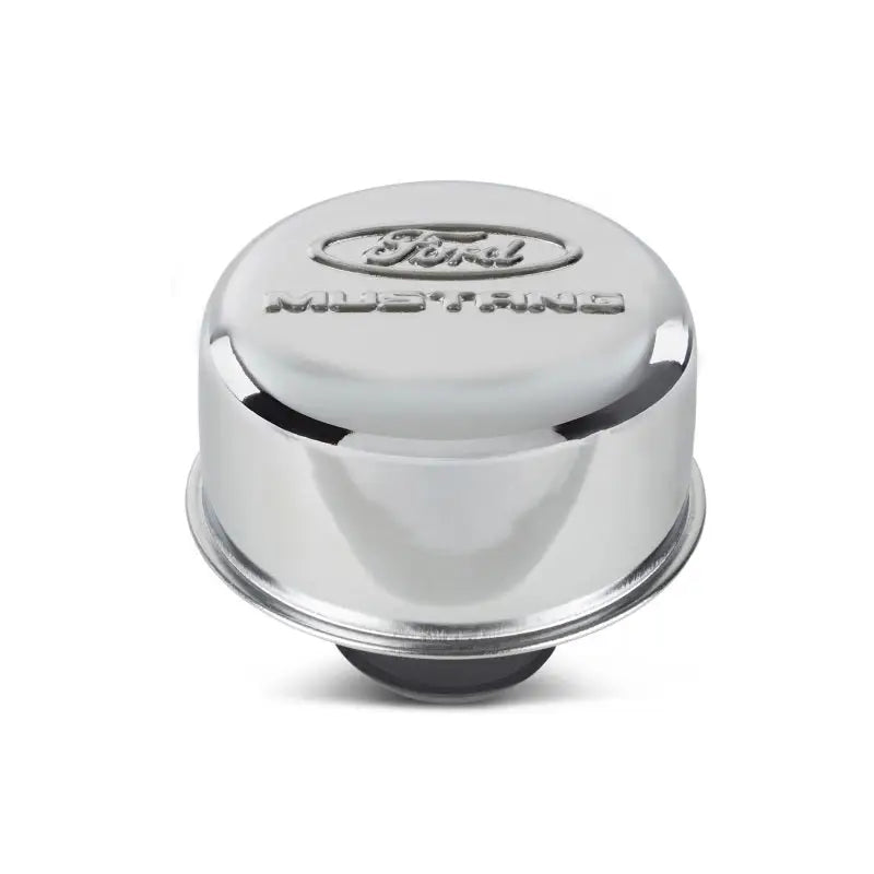 Ford Racing 302-220 Ford Racing Chrome Breather Cap w/ Ford Mustang Logo