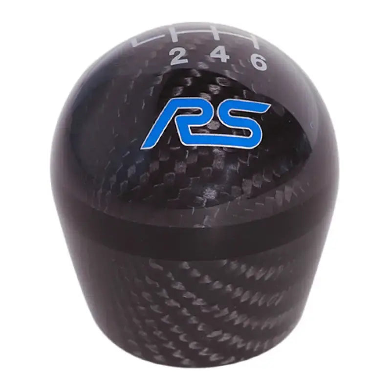 Ford Racing Focus RS black carbon fiber gear shift knob for 6-speed cars