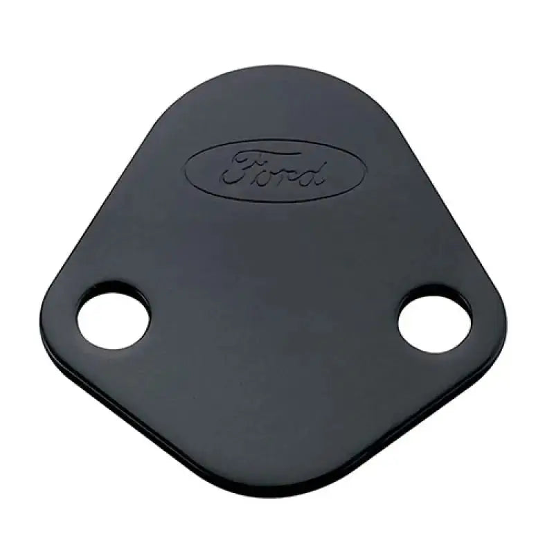 Ford Racing Fuel Pump Block Off Plate, Black Crinkle Finish with Ford Oval, RV, Automotive, Powersports, off-road, marine, exterior, truck accessories, interior, truck bed, rv parts, Performance, Engine Components, AVADA - Best Sellers, Must Haves, Engine Components, Block Off Plates