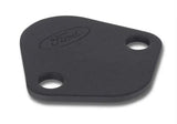 Ford Racing Fuel Pump Block Off Plate with Black Crinkle Finish and Ford Oval Logo. Perfect for RV, Automotive, Powersports, off-road, marine, exterior, truck accessories, interior, truck bed, RV parts. Performance, Engine Components, AVADA - Best Sellers, Must Haves, Engine Components, Block Off Plates.