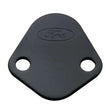 Ford Racing Fuel Pump Block Off Plate - Black Crinkle Finish with Ford Oval Logo for RV, Automotive, Powersports, off-road, marine, exterior, truck accessories, interior, truck bed, RV parts. Performance, Engine Components, AVADA - Best Sellers, Must Haves, Engine Components, Block Off Plates.