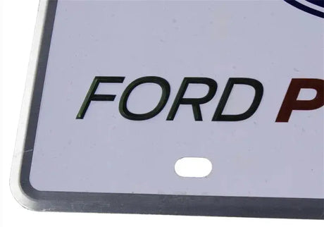 Ford Racing Performance License Plate - Single - Exterior Styling