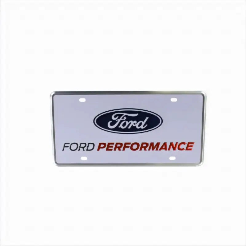 Ford Racing M-1828-FPONE Ford Racing Ford Performance License Plate - Single