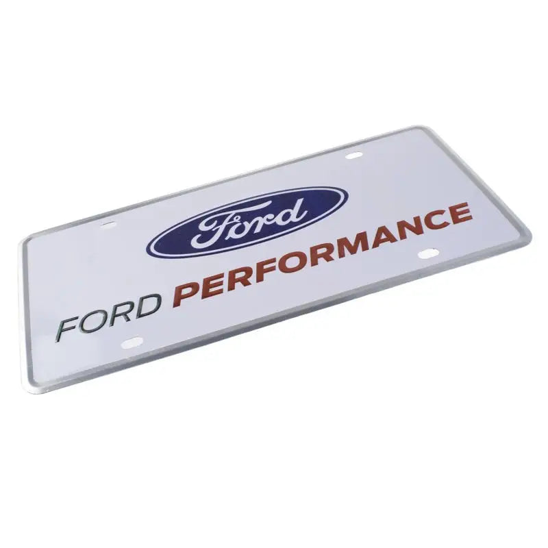 Ford Racing M-1828-FPONE Ford Racing Ford Performance License Plate - Single