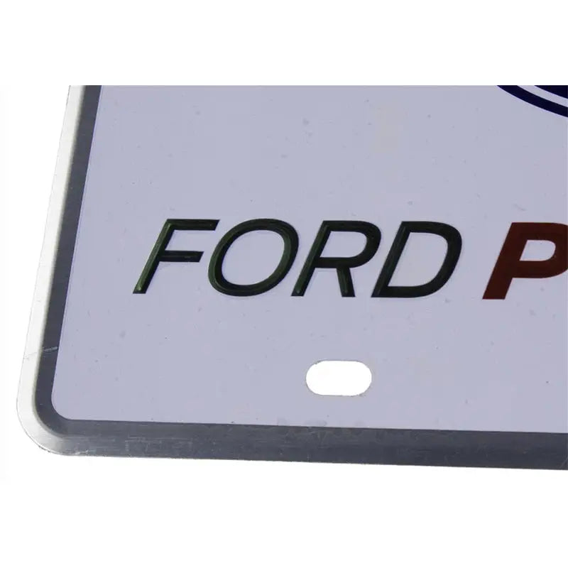 Ford Racing M-1828-FPONE Ford Racing Ford Performance License Plate - Single