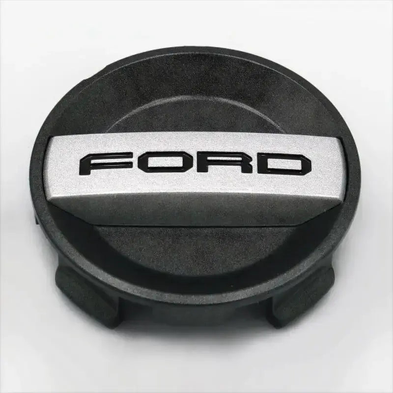 Ford Racing Truck/SUV Black And Chrome Wheel Center Cap Kit