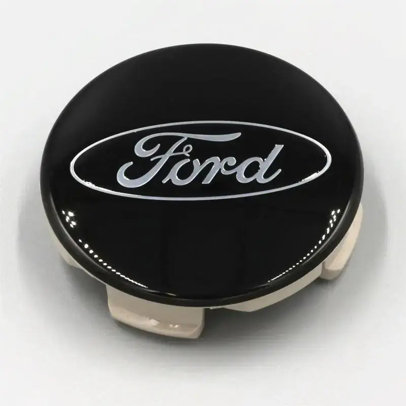 Ford Racing Truck/SUV Black And Chrome Wheel Center Cap Kit