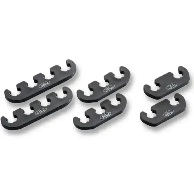 Ford Racing Wire Dividers 4 to 3 2 - Black w/ White Logo - Engine Components