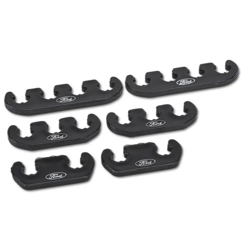 Ford Racing 302-641 Ford Racing Wire Dividers 4 to 3 to 2 - Black w/ White Ford Logo