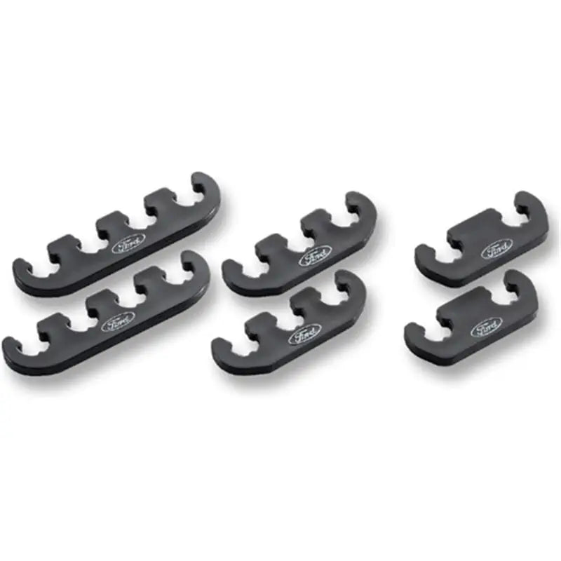 Ford Racing 302-641 Ford Racing Wire Dividers 4 to 3 to 2 - Black w/ White Ford Logo