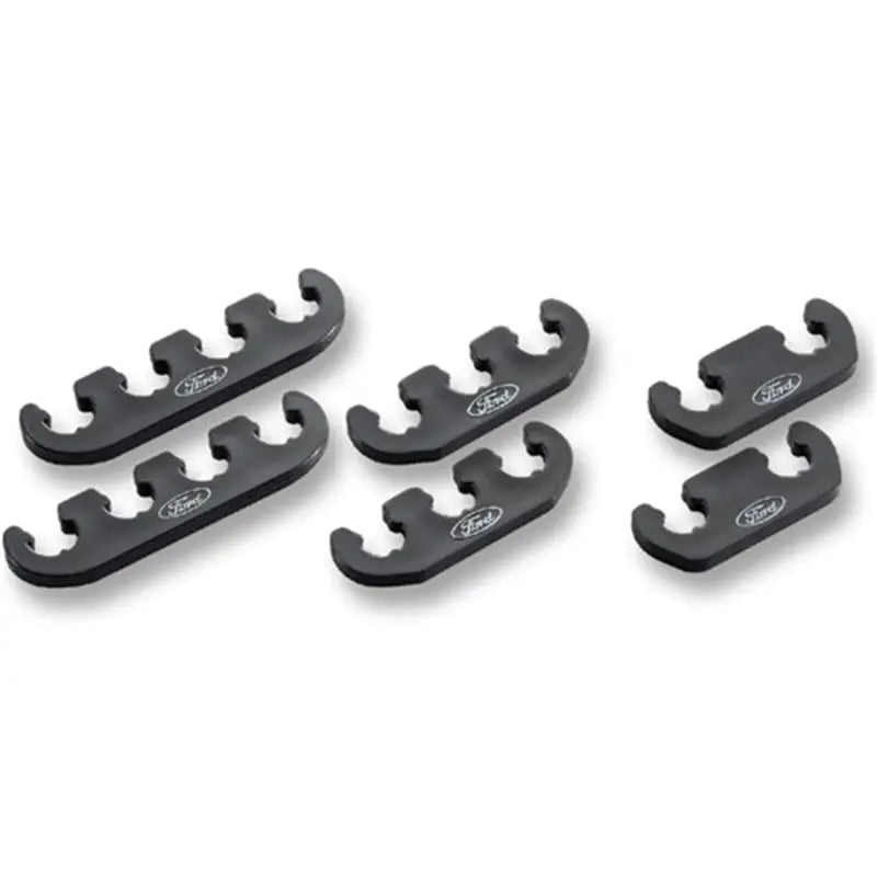 Ford Racing 302-641 Ford Racing Wire Dividers 4 to 3 to 2 - Black w/ White Ford Logo