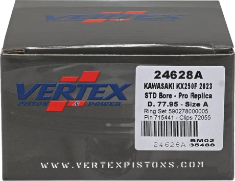 Forged Replica Piston Kit - VERTEX