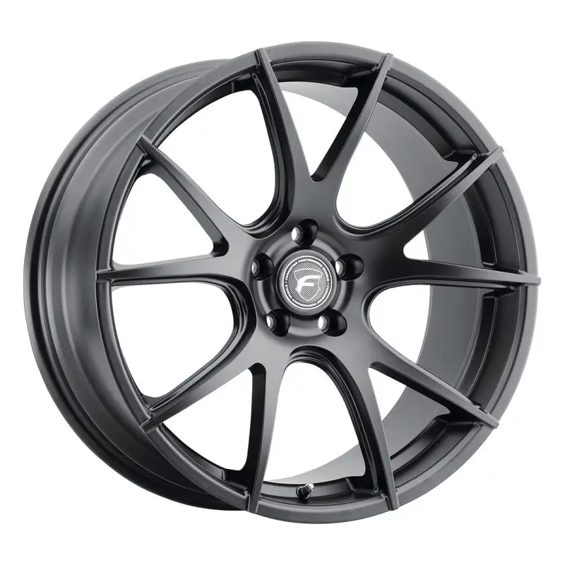 Forgestar CF5V 19x11 / 6x114.3 BP / ET43 / 7.7in BS Satin Black Wheel - F22291176P43