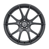 Forgestar CF5V 19x11 / 6x114.3 BP / ET43 / 7.7in BS Satin Black Wheel - F22291176P43