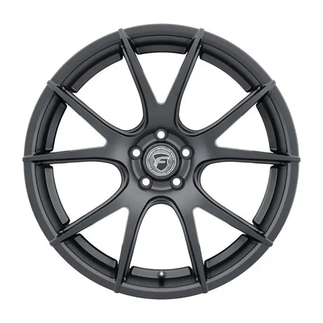 Forgestar CF5V 19x11 / 6x114.3 BP / ET43 / 7.7in BS Satin Black Wheel - F22291176P43
