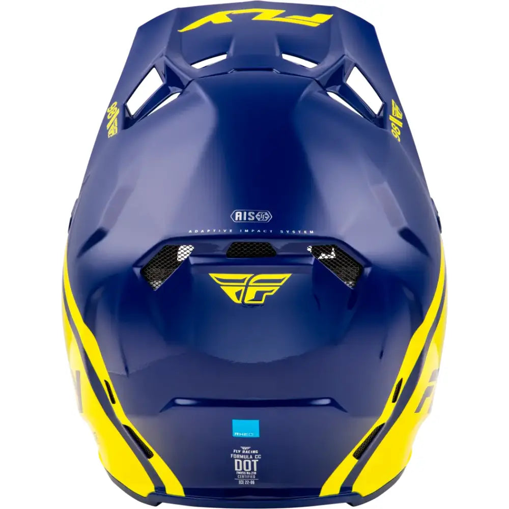 Formula Cc Objective Helmet Navy/Yellow Xl