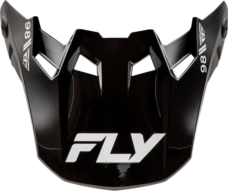 Formula Cc Objective Visor Black/White Xl/2x