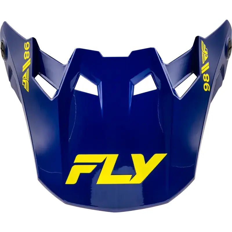 Formula Cc Objective Visor Navy/Yellow Xl/2x