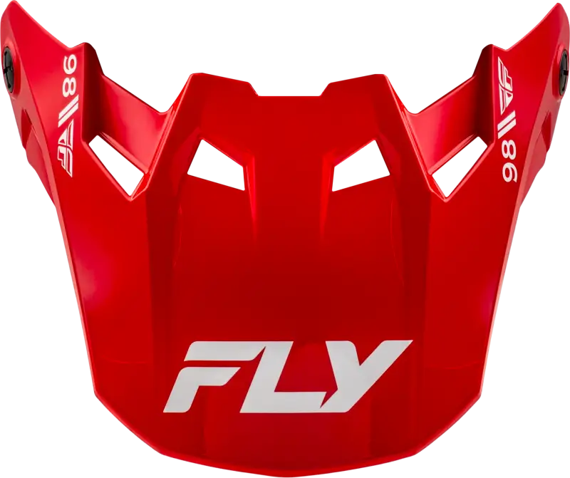 Formula Cc Objective Visor Red/White Xl/2x