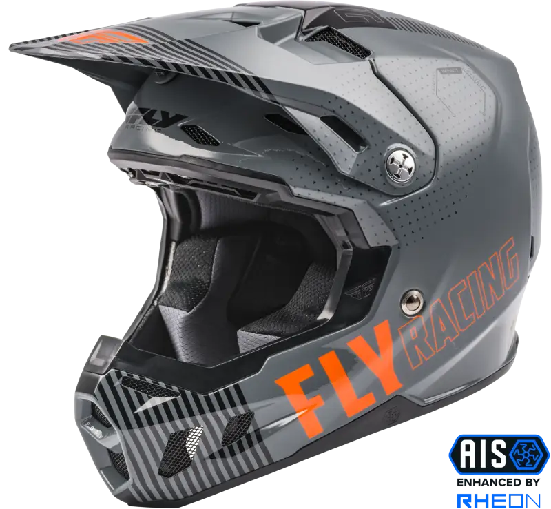 Formula Cc Primary Helmet Grey/Orange Lg